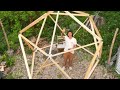 The Easy Geodesic Dome System By Magidome