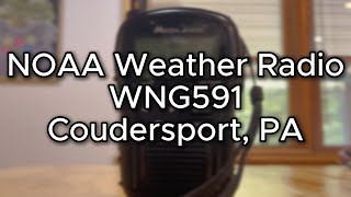 NOAA Weather Radio WNG591 - Coudersport, PA | Broadcast Cycle
