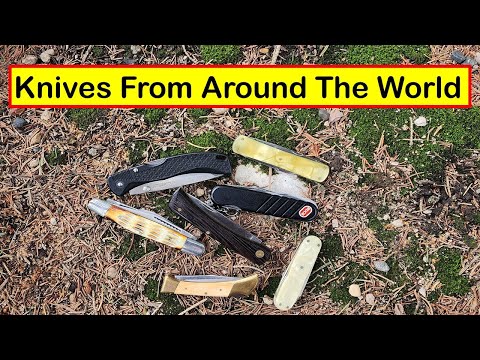 FANTASTIC KNIVES From Around the World @ThriftyKaniffy
