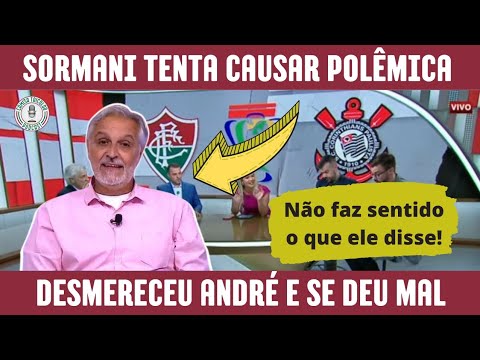 JORNALISTA CRIA TEORIAS, TENTA ANALISAR FLU X CORINTHIANS, MAS NÃO SABE COMO JOGA O TIME DO DINIZ