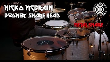 Code Drum Heads: Nicko McBrain Boomer Series Demo