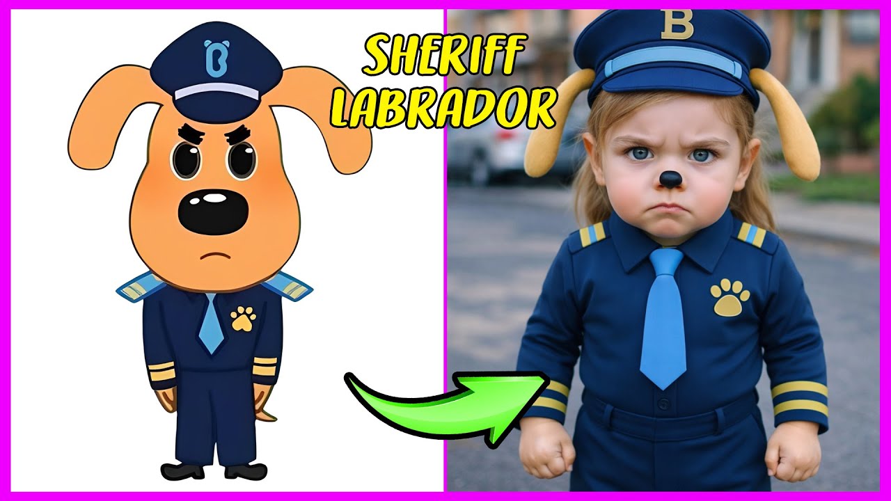 Шериф Лабрадор: гендерная смена + викторина «Угадай голос» | Папийон, Доби, Шериф Лабрадор...