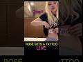 Rosé Tattoo Obsession Blackpink Rose Roseblackpinkedit Jennim Likejennie Kpop Jisoovlog