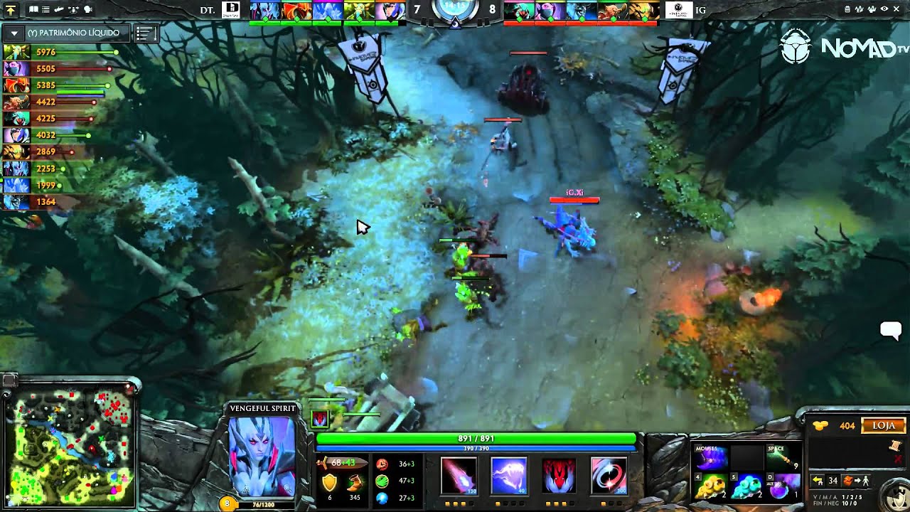 Invictus Gaming vs DT.NGC - Jogo 1 - The Summit - Asia Qualifiers