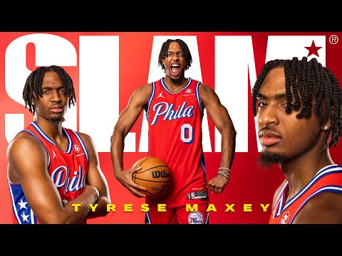 We Surprised Tyrese Maxey with His SLAM 248 Cover and His Reaction was PRICELESS | SLAM