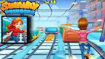 Subway Princess Runner - Gameplay Walkthrough Tutorial All Levels Mobile Game (Android, iOs)