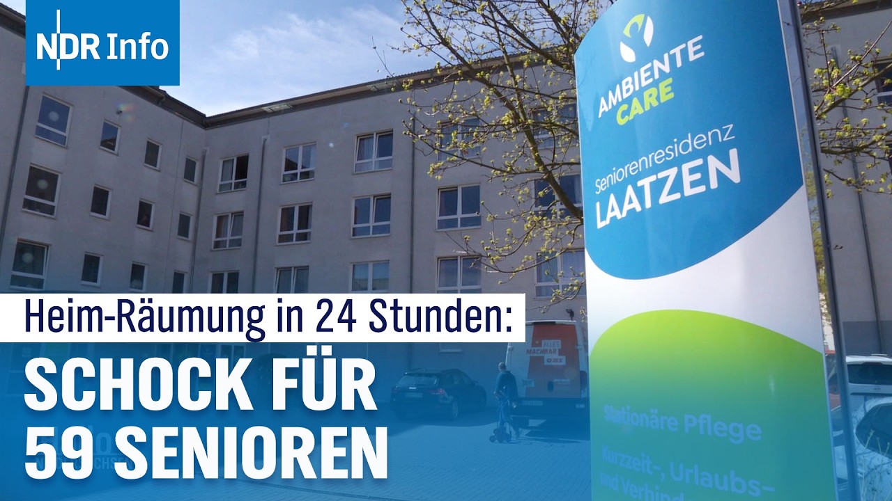 Drama in Niedersachsen: Pflegeheim setzt Bewohner vor die Tür | NDR Info