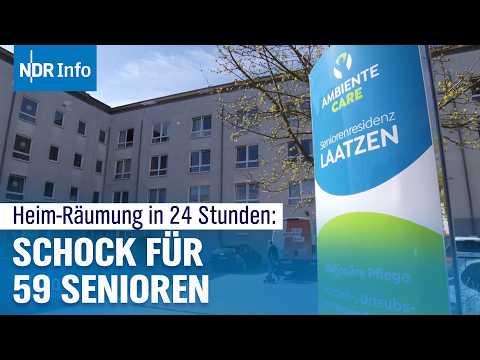 Drama in Niedersachsen: Pflegeheim setzt Bewohner vor die Tür | NDR Info
