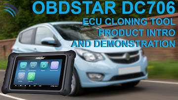 OBDStar DC706 Module Cloning Tool Intro and Demo