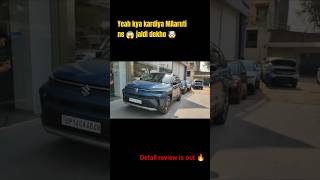 😳 28 ka Mileage Maruti Victoris top model 🔥 #carreview #automobile #maruti #victoris #short
