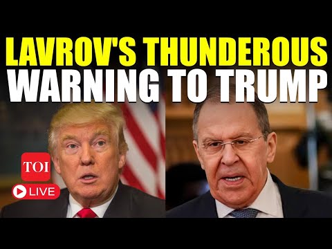 Lavrov LIVE | ‘If You Defend Zelensky’s…’: Trump Gets Shocking Warning From Putin Aide | Watch