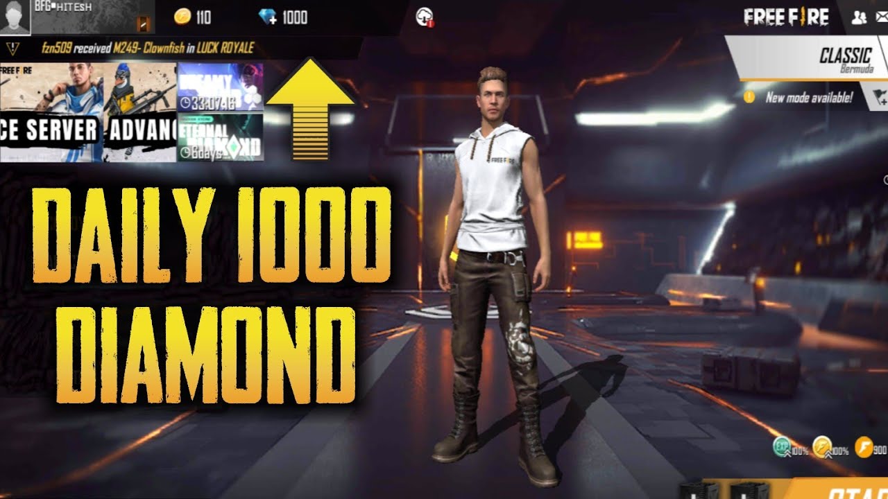 How To Get Free Diamonds In Free Fire Ll Free Me Diamond Kaise Le In Free Fire Youtube