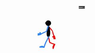 Walk Cycle - After Effects (10 Secs)