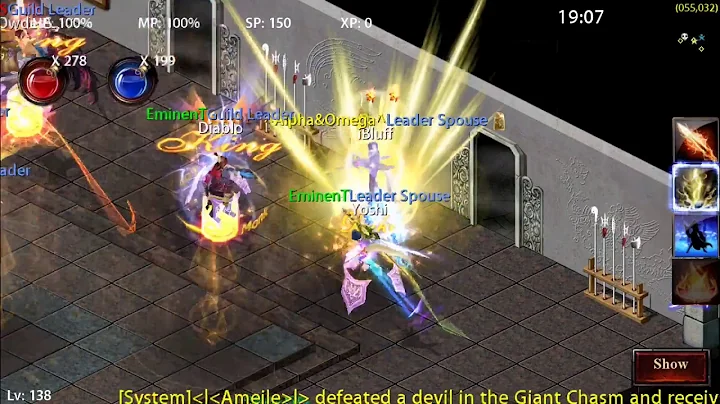 Conquer Online Mobile Fullmoon EU Team PK Owdess VS Diablo