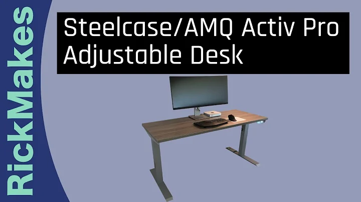 AMQ Active Pro 可調式桌子 - 靈活適應您的工作模式