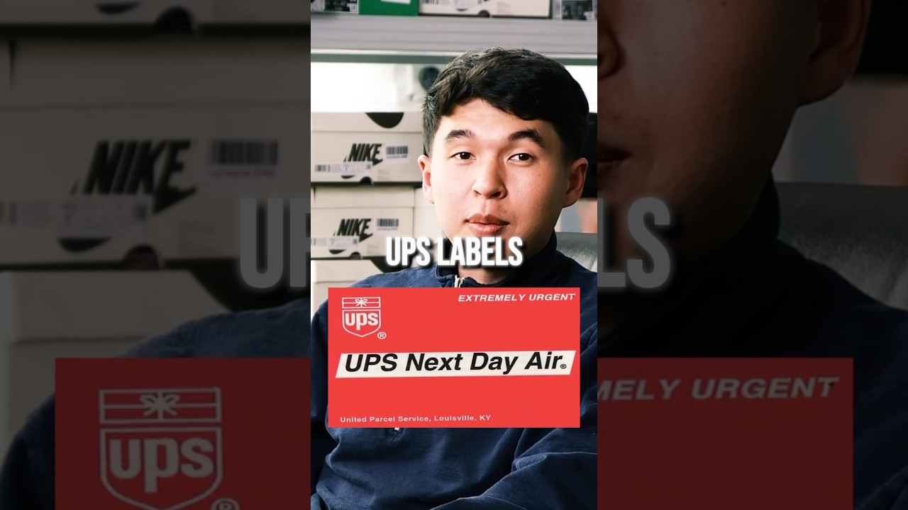 $7 for UPS Next Day Air Labels..
