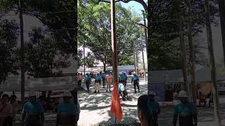 Rodeo Pole Climbing Relay