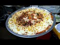 쟁반 한판! 홍대에서 유명한 모짜렐라 치즈 김치전 / big size! mozzarella cheese kimchi pancakes - korean street food