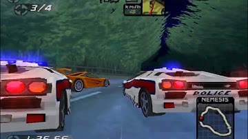 Need For Speed: High Stakes (PS1) - Playthrough - Ultimate Hot Pursuit Duel 5 - Phantom Vs F1