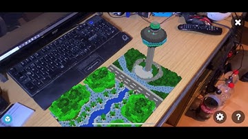 Own VoxelArt via Sketchfab AR Mode in my Room