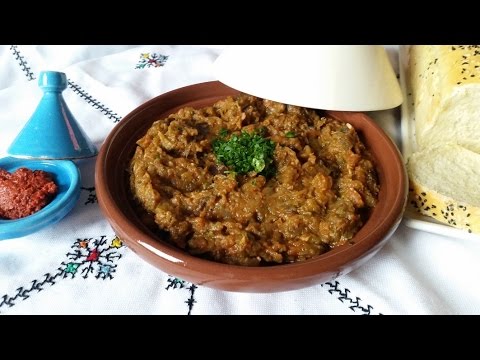 zaalouk---moroccan-aubergine-salad---طريقة-تحضير-الزعلوك-المغربي---recette-entrée-d'aubergines