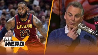 Colin Cowherd reacts to LeBron becoming the first with 30k pts, 8k rebs, 8k ast | THE HERD