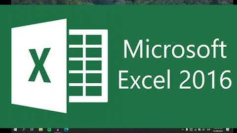 Tutorial Excel 2016 Cap  1 Conocimientos basicos
