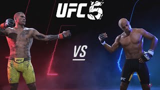 Alex Pereira vs Anderson Silva - CPU vs CPU - UFC 5