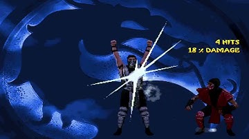 NICK54222 MUGEN: Reptile and Ermac VS Smoke and Rain