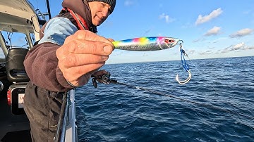 Slow Pitch Jigging Techniques: how to use the JOKER Mayhem jig to catch bass.