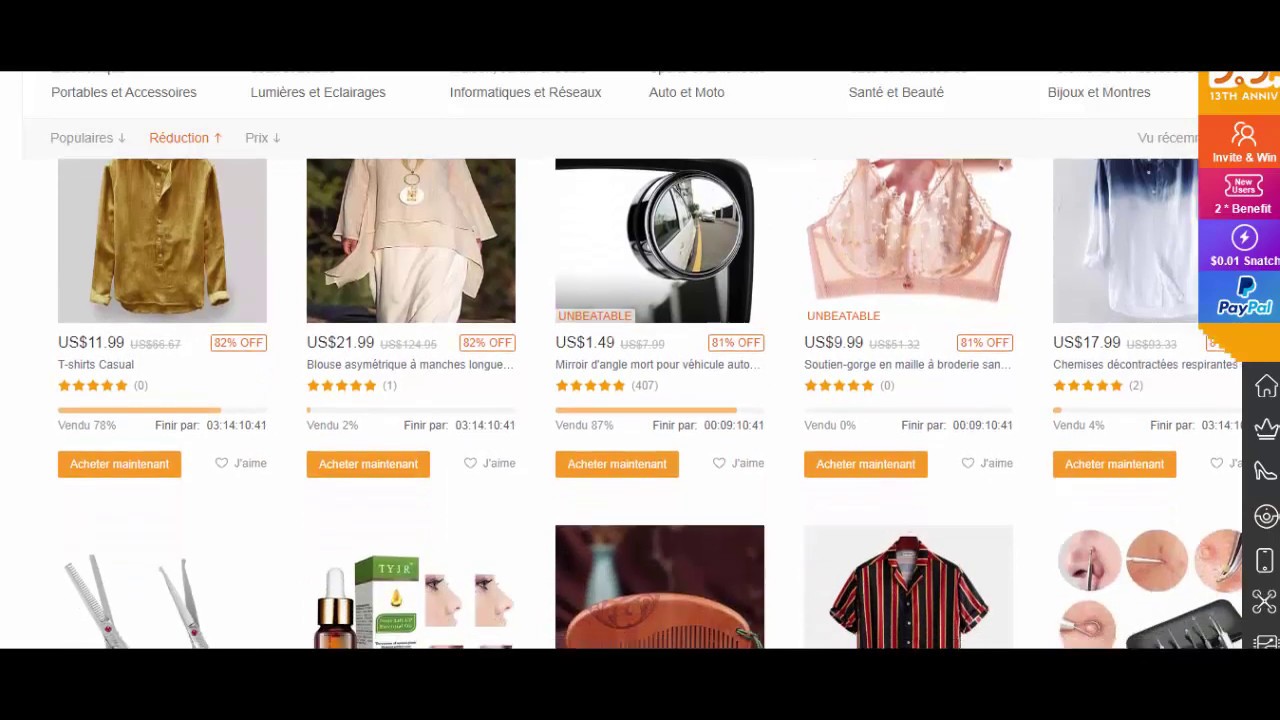 Code Promo Banggood- Jusqu'à 90% de réduction