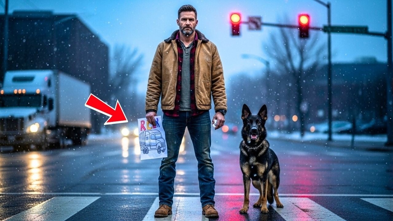 Three Years After a Red Light Took His Family, a Marine & K9 Exposed the Truth They Tried to Bury