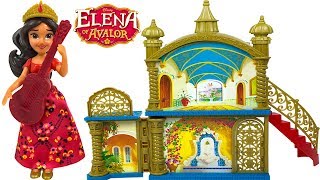 Disney Elena Of Avalor - Palace Of Avalor With Balcony Bedroom Kitchen Living Room & More - Unboxing