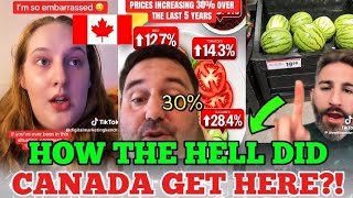 Suddenly People Can't Afford Food In Canada... Groceries Are Now A Luxury!