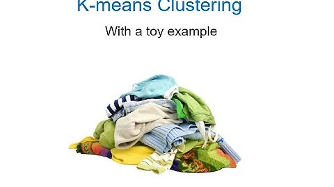 Kmeans clustering  - part 1
