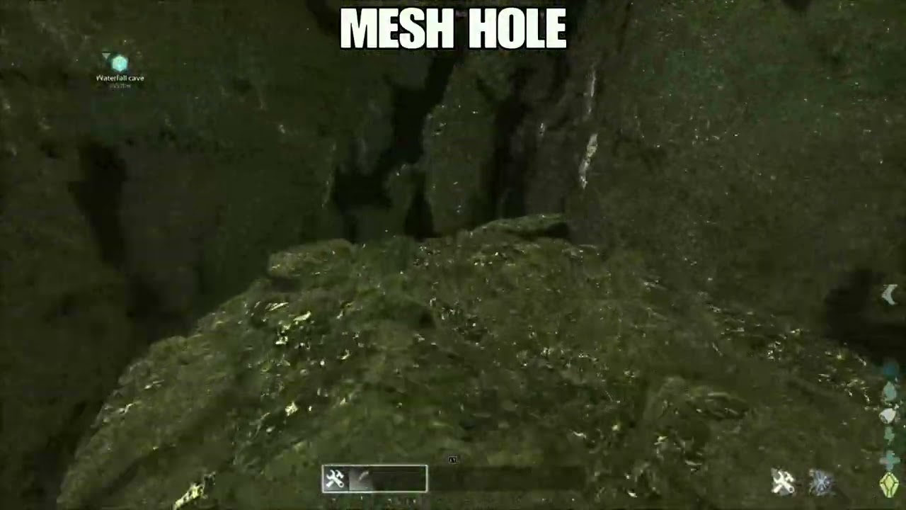 ARK ASTREOS MESH HOLE abb cave #ark