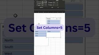 Use 2 Slicers for Double Filtering in Excel #excel #exceltips #exceltricks  #shorts #shortsfeed