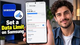 How to Set a Data Limit on Samsung Phone (2026) screenshot 2