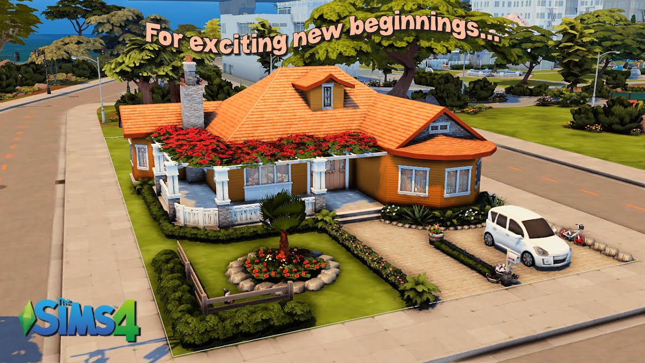 Newlyweds First Home Sims 4 Stop Motion Build thesims4 YouTube