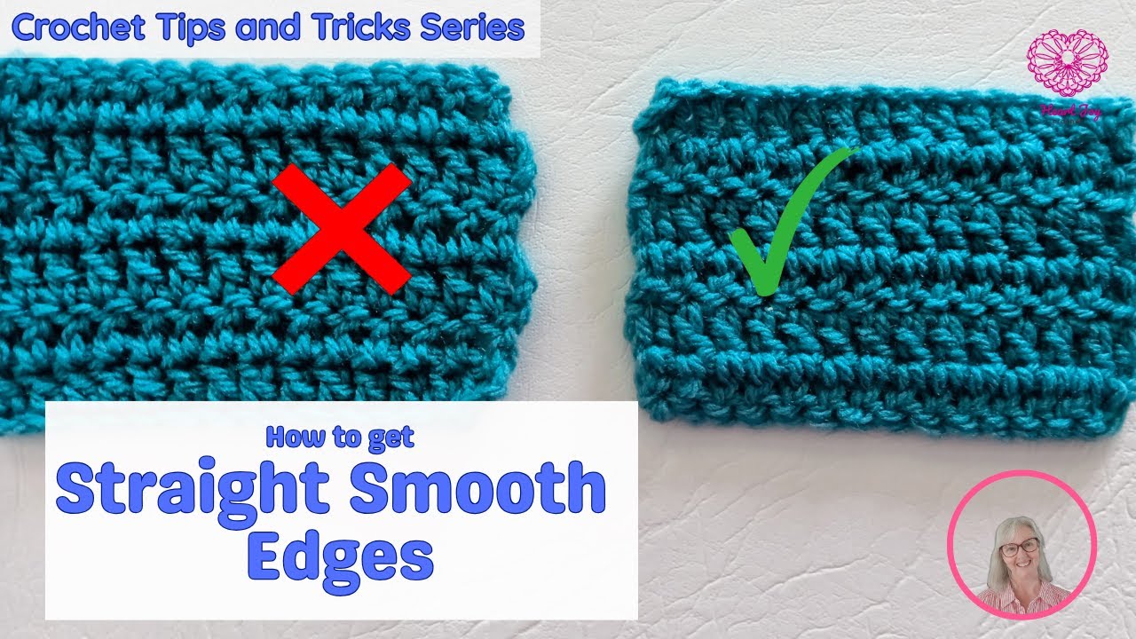 БОЛЕЕ ГЛАДКИЕ И АККУРАТНЫЕ края столбиков с накидом (США) — пошаговое руководство для начинающих ...