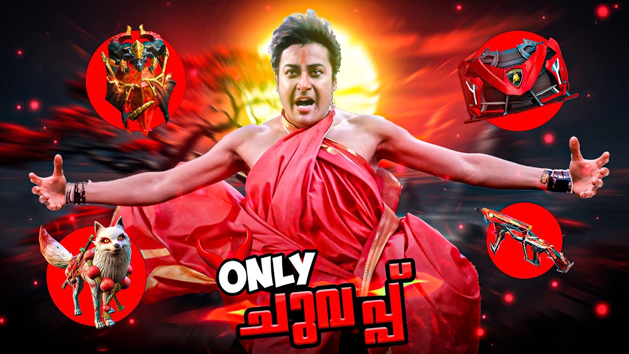 Free Fire but everything RED 🔴 🥶