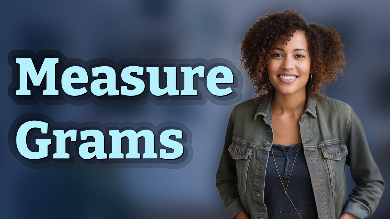 How to Measure Grams Without a Scale? - YouTube