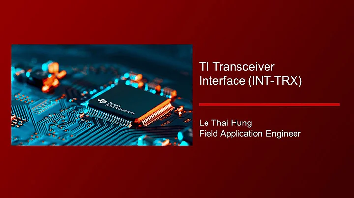 TI Transceiver Interface (INT-TRX)
