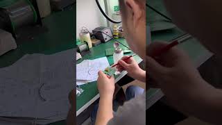 Engineer is making the sample #obd2 #autodiagnostic #scanner #autophix #chinese #supplychain #fyp
