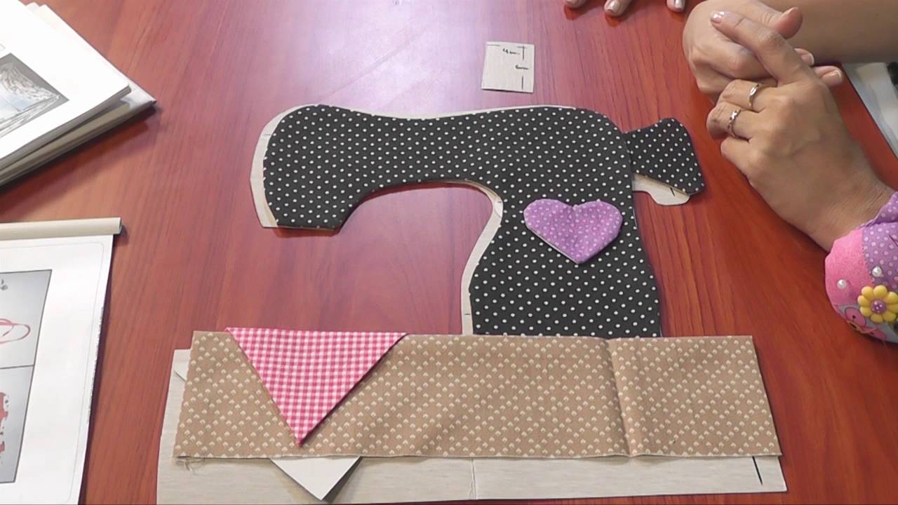 Aprende a crear con Mimi Luna y Sonia F a crear un Forro para Maquina de coser 1/4