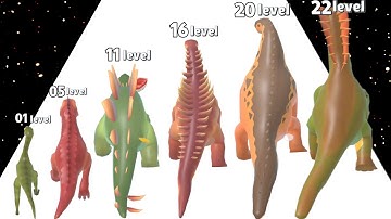 Dino Run 3D: Dinosaur Game - Gameplay Walkthrough Android iOS