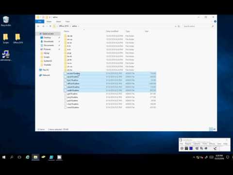 Install Microsoft Office 2016 Administrative Templates