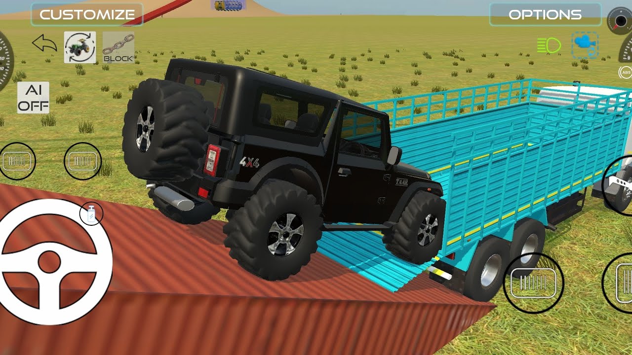 MAHINDRA THAR KO LOAD KARKE LE GYEN😭😭