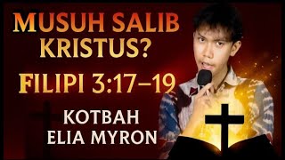“Many claim to be Christians, but are enemies of the cross of Christ!” — Elijah Myron Philippians...