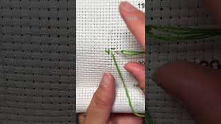Cross Stitch Outlining Tutorial 🧵 | Easy Backstitch Technique for Beginners